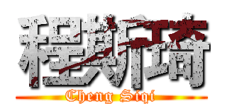 程斯琦 (Cheng Siqi)