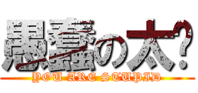 愚蠢の太阳 (YOU ARE STUPID)