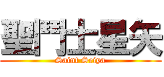 聖鬥士星矢 (Saint Seiya)
