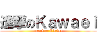 進撃のＫａｗａｅｉ (attack on Ricchan)