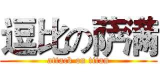 逗比の萨满 (attack on titan)