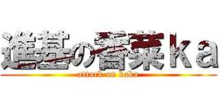 進基の香菜ｋａ (attack on kaka)