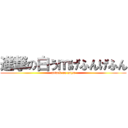 進撃の白うｍげふんげふん (attack on nayo)