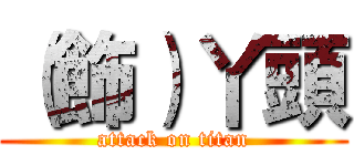 （飾）丫頭 (attack on titan)