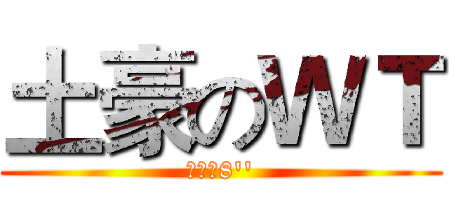 土豪のＷＴ (）））8'')