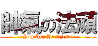 帥氣の法頑 (You Are Handsome)