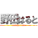 野田はると (nodaharuto)