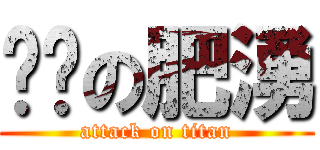 进击の肥湧 (attack on titan)