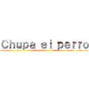 Ｃｈｕｐａ ｅｌ ｐｅｒｒｏ (guau guau!)