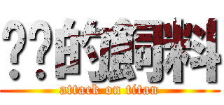 喵貓的飼料 (attack on titan)