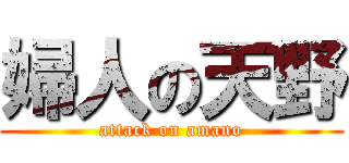婦人の天野 (attack on amano)