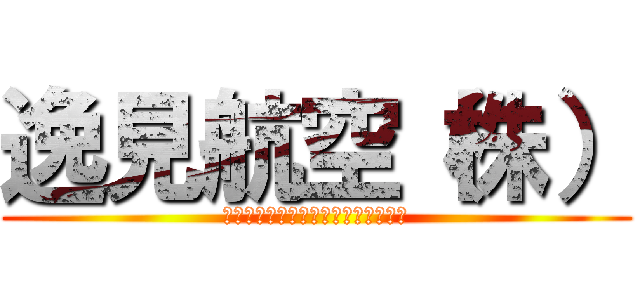 逸見航空（株） (毎度ご利用頂きありがとうございます)