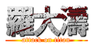 羅大濤 (attack on titan)