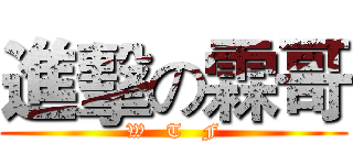 進擊の霖哥 (W   T   F)