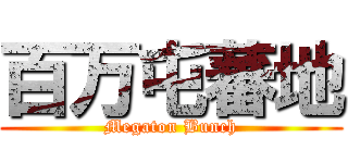 百万屯蕃地 (Megaton Bunch)