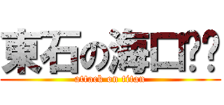 東石の海口囝ㄚ (attack on titan)
