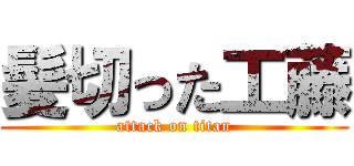 髪切った工藤 (attack on titan)