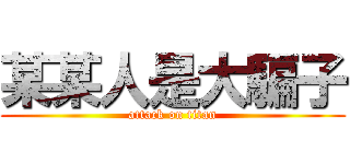 某某人是大騙子 (attack on titan)