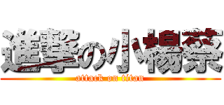 進撃の小楊蔡 (attack on titan)