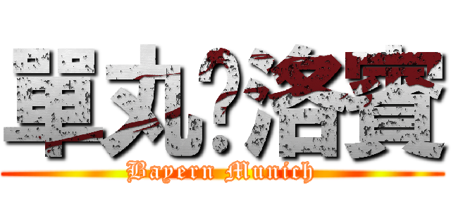 單丸俠洛賓 (Bayern Munich)