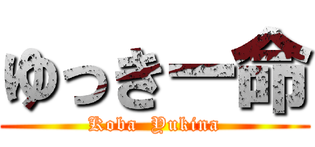 ゆっきー命 (Koba  Yukina)