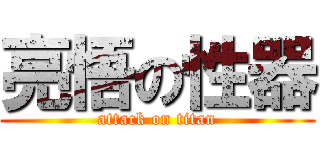 亮悟の性器 (attack on titan)