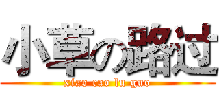 小草の路过 (xiao cao lu guo)
