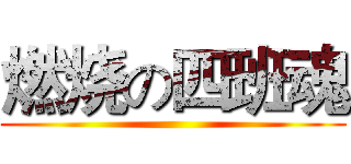 燃烧の四班魂 ()