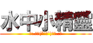 水中小精靈 (｡:.ﾟヽ(*´∀`)ﾉﾟ.:｡)