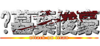 挖墓葉俊豪 (attack on titan)