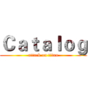 Ｃａｔａｌｏｇ (attack on titan)