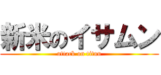 新米のイサムン (attack on titan)