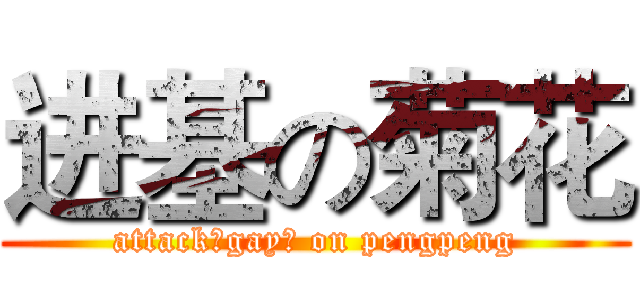 进基の菊花 (attack（gay） on pengpeng)