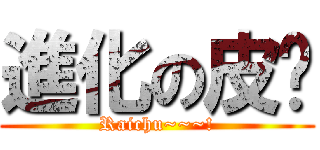 進化の皮卡 (Raichu~~~!)