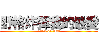 野格炸彈我的最愛 (attack on titan)