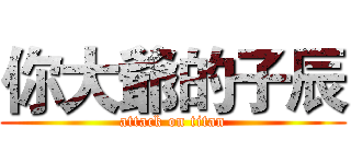 你大爺的子辰 (attack on titan)