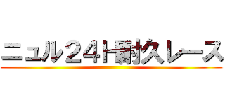 ニュル２４Ｈ耐久レース ()