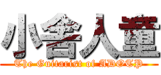 小舎人童 (The Guitarist of ADOTP)