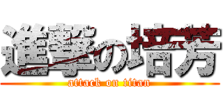 進撃の培芳 (attack on titan)