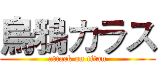 烏鴉カラス (attack on titan)