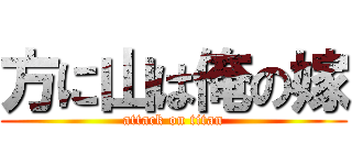 方に山は俺の嫁 (attack on titan)