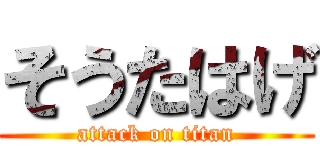 そうたはげ (attack on titan)