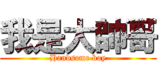 我是大帥哥 (Handsome boy)
