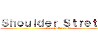 Ｓｈｏｕｌｄｅｒ Ｓｔｒｅｔｃｈ！ (Group 2 | BSCE- 2A)