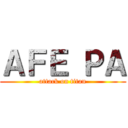ＡＦＥ ＰＡ (attack on titan)