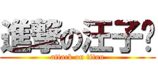 進撃の汪子钧 (attack on titan)
