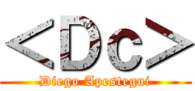 ＜Ｄｃ＞ (Diego Apestegui)