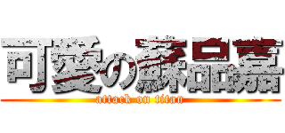 可愛の蘇品嘉 (attack on titan)