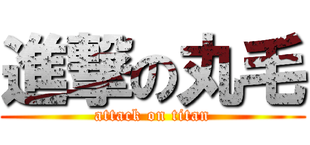 進撃の丸毛 (attack on titan)