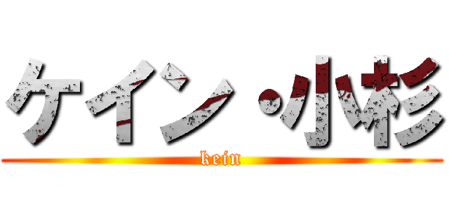ケイン・小杉 (kein)